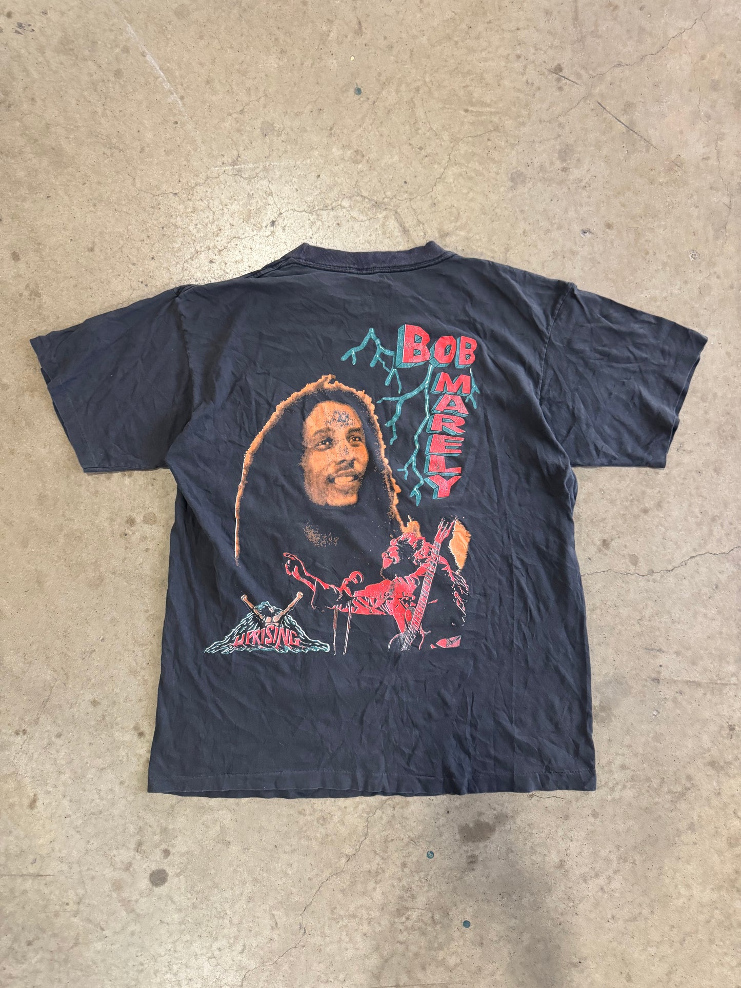 Vintage Bob marley rap tee