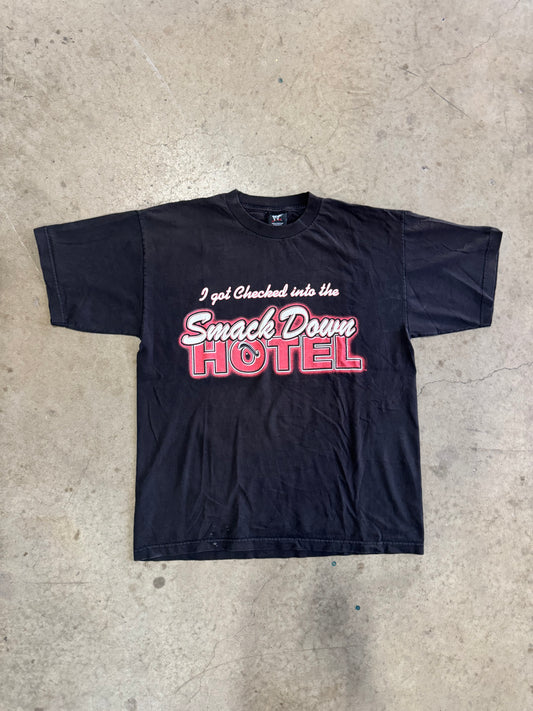 Vintage The Rock wwe tee