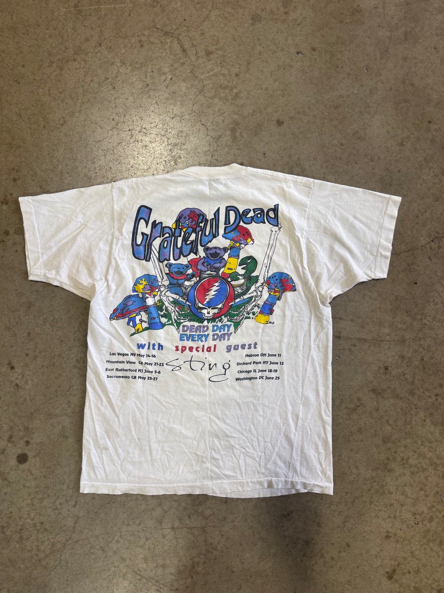 Vintage 90s Grateful dead tee