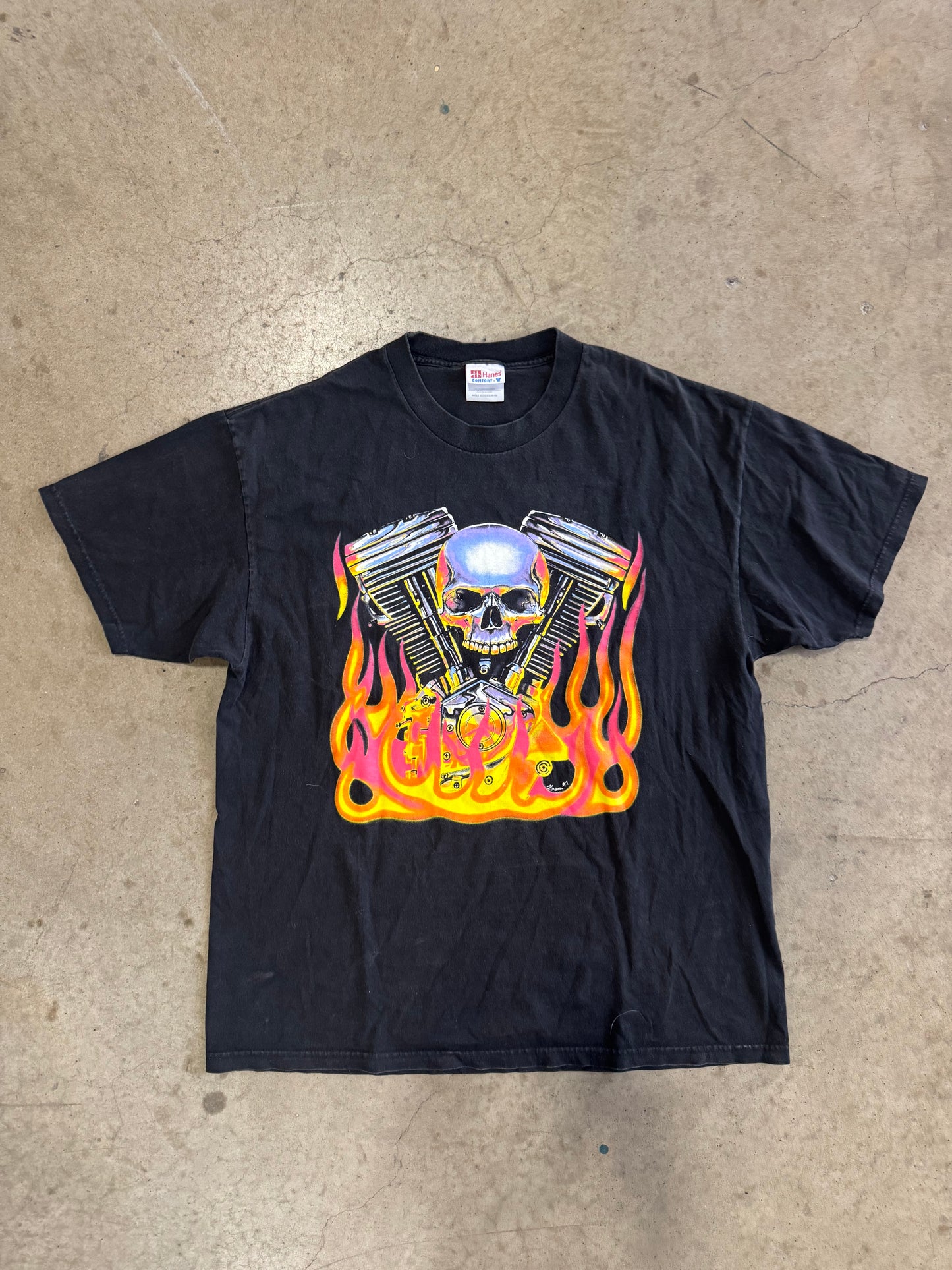 Vintage 90s Biker tee