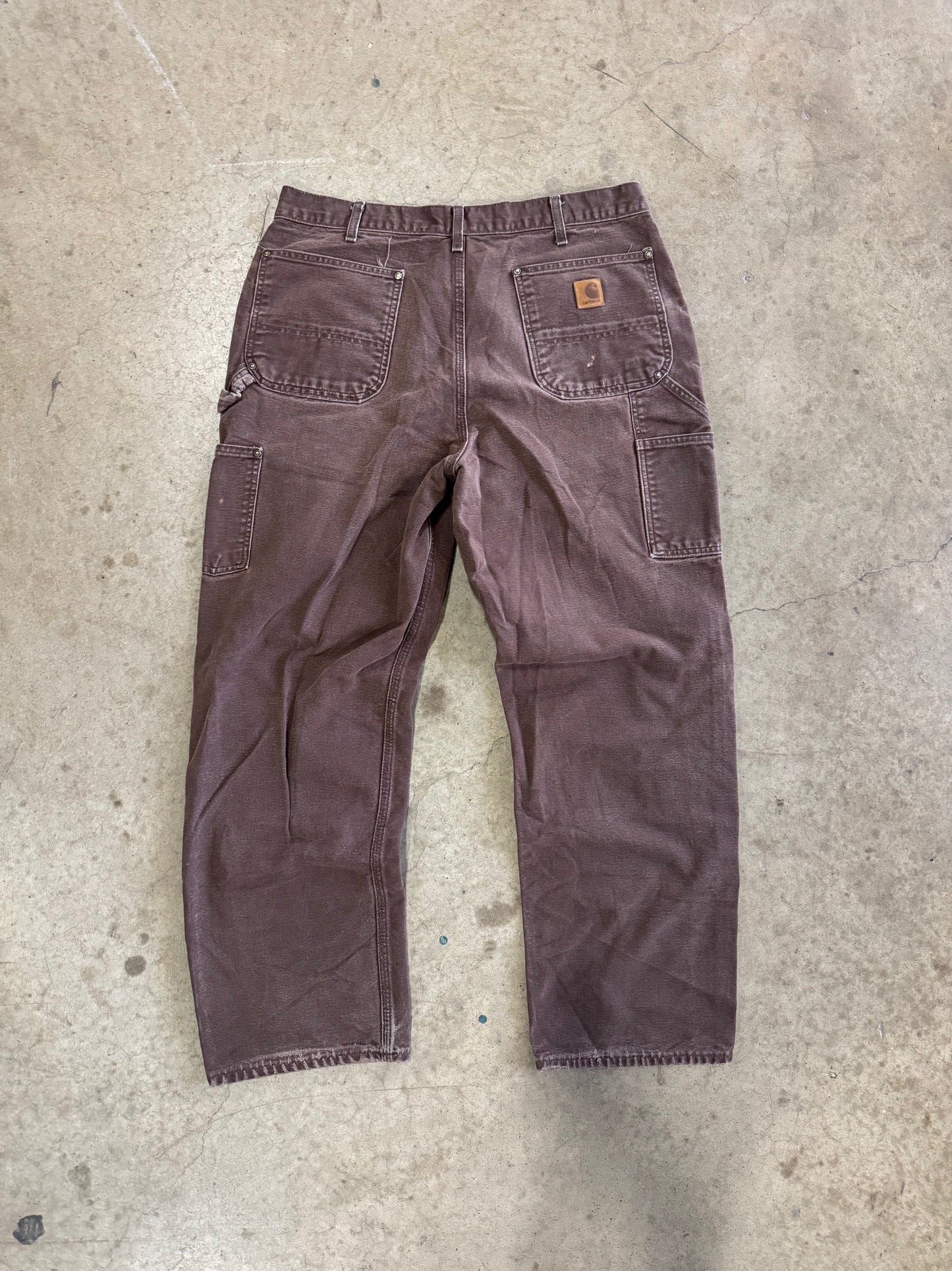 Brown Faded Carhartt Double knees